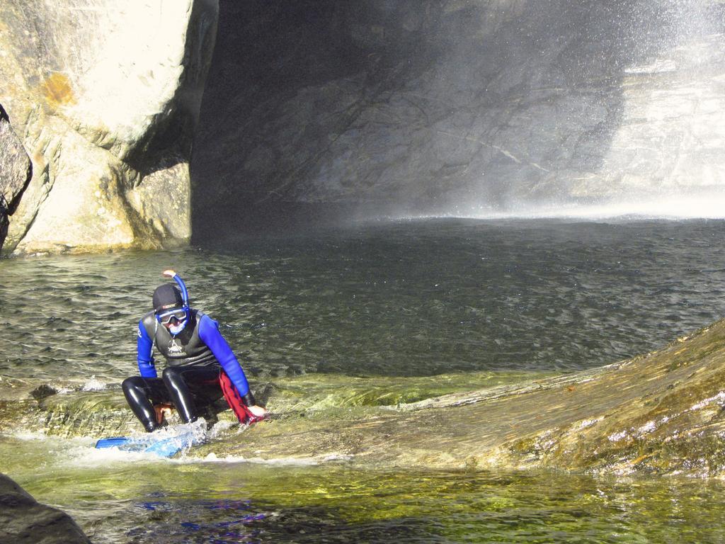 Baracca Backpacker Aurigeno Exterior foto