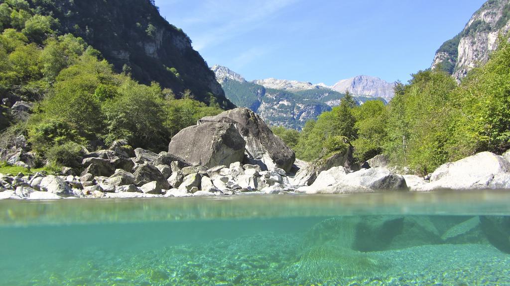 Baracca Backpacker Aurigeno Exterior foto