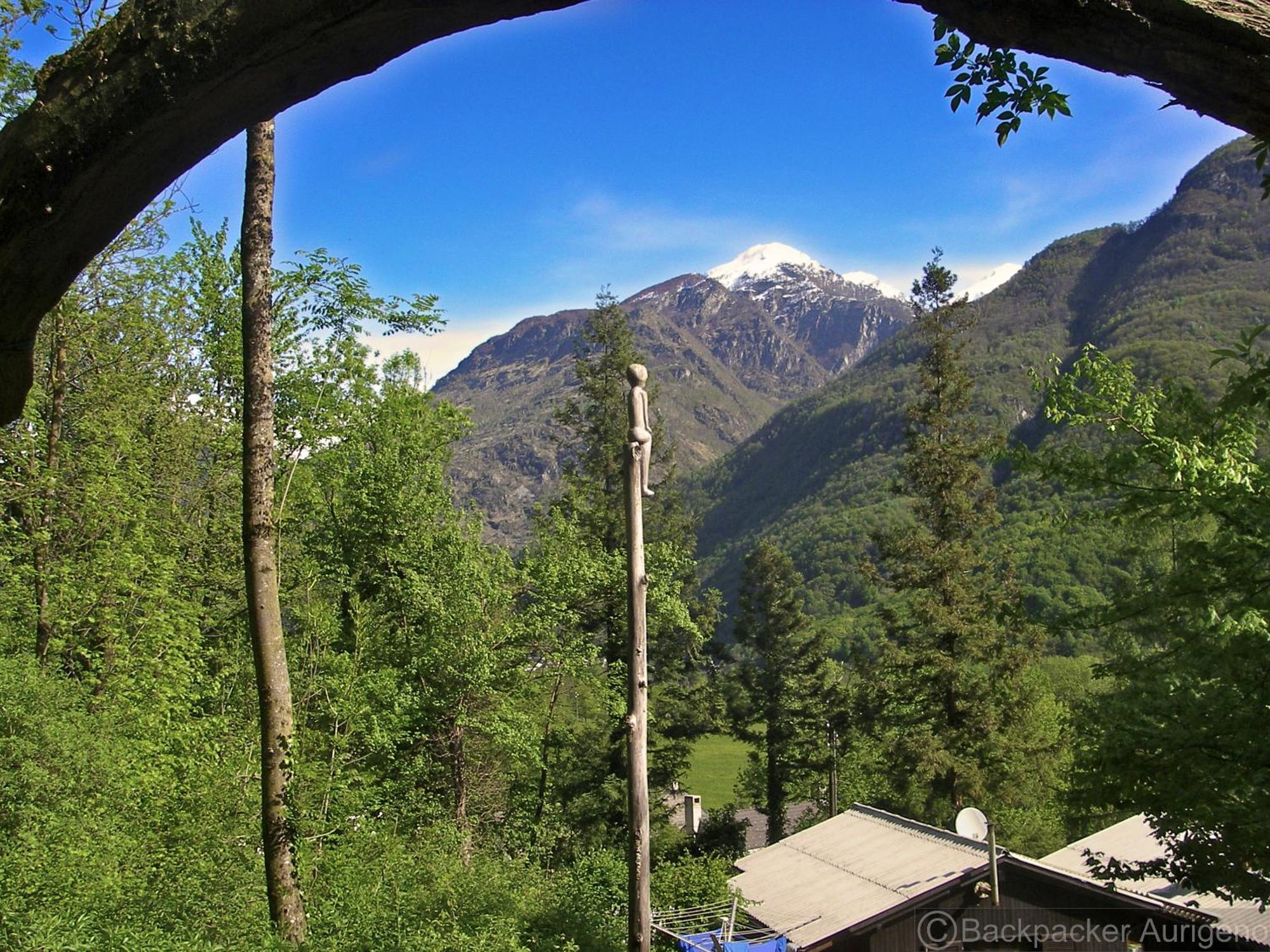 Baracca Backpacker Aurigeno Exterior foto
